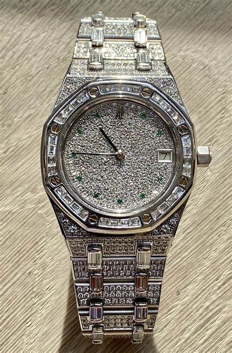 audemars piguet royal oak diamond gold|Audemars Piguet royal oak prices.